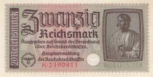 20 Mark 1939 Serie K